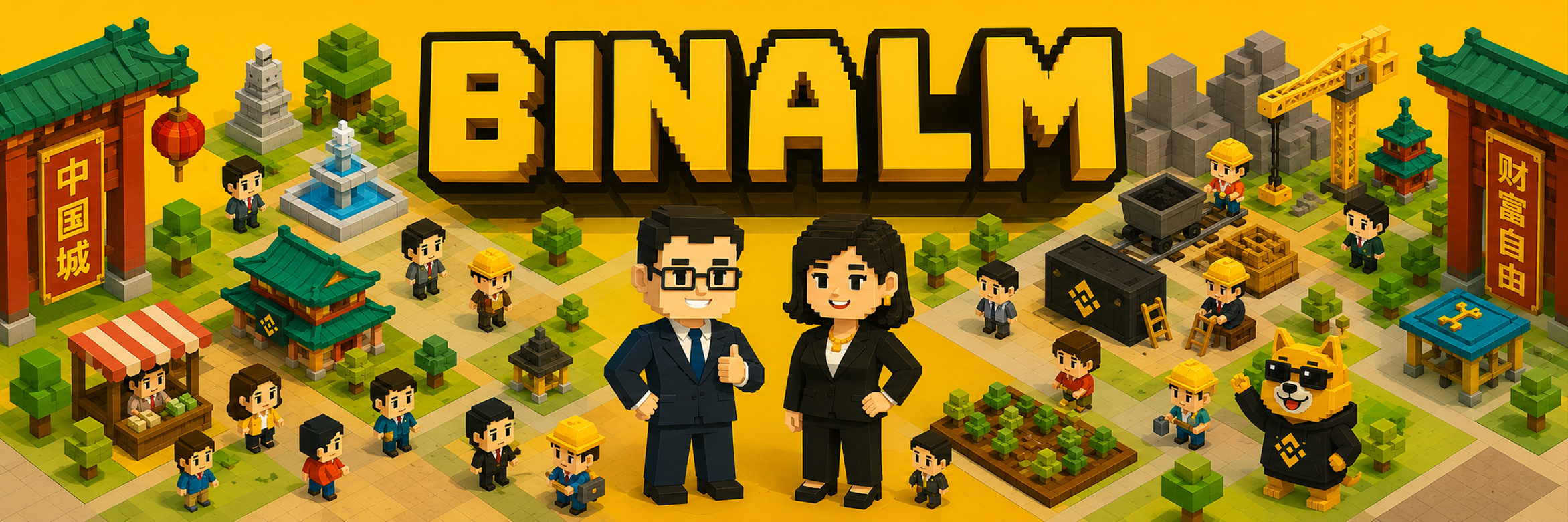 BINALM — 币城 · Binance Almanac, a crypto-city on BNB Chain